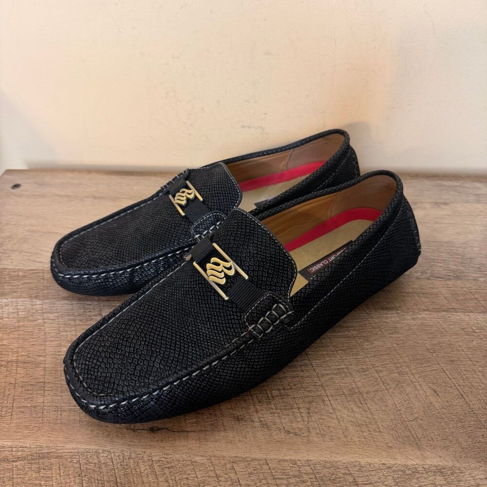 Rocawear Dwight Comfort Classic black Loafers Men's Shoes Size 8.5 NWOT